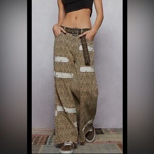 NWOT POL Leopard Print Jeans